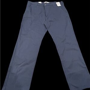 Signature by Levi Strauss Athletic Hybrid Chino Blue Pants 38/30